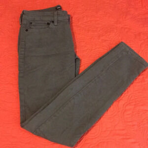 Levi’s Patterned Hunter green skinny